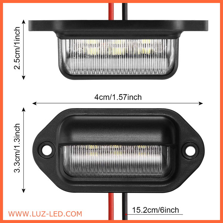 license plate light